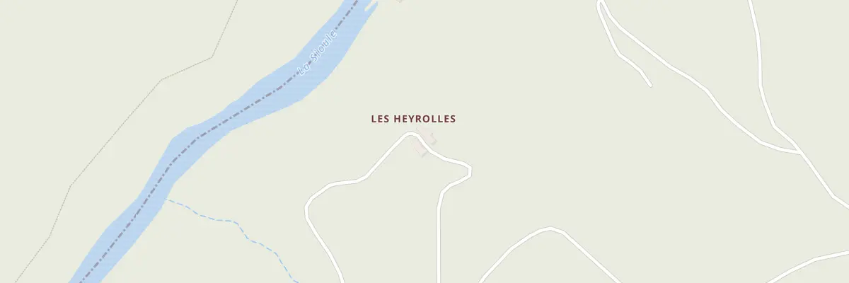 Plan du 5001 Les Heyroles à Vitrac