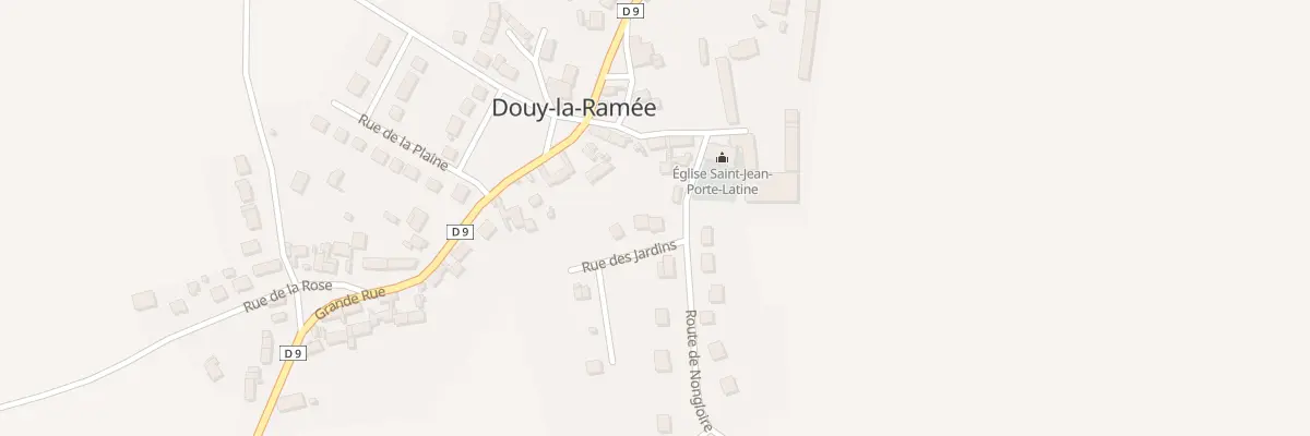 Plan du 4B Rue de l’Église à Douy-la-Ramée