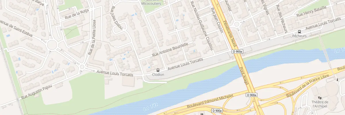 Plan du 118 Av Louis Torcatis à Perpignan
