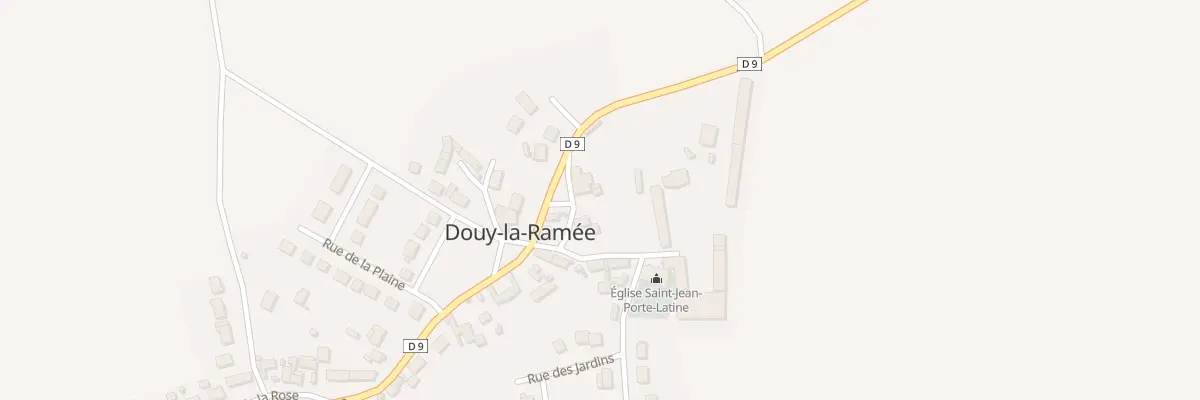 Plan du 4 Rue de Vaucourtois à Douy-la-Ramée