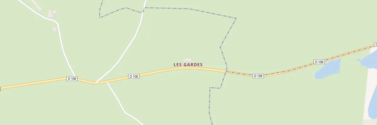 Plan du 1 Les Gardes à Louroux-de-Beaune