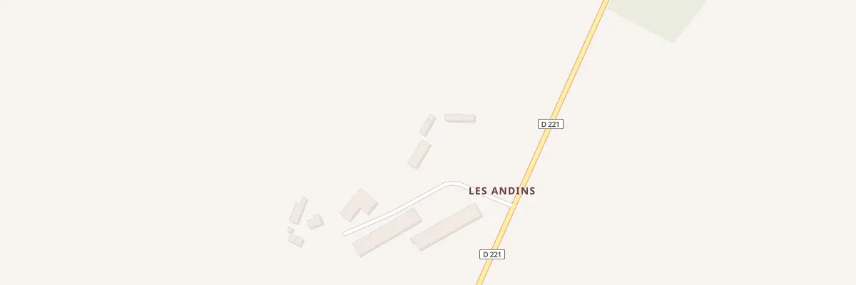 Plan du 103 Les Andins à Vereaux