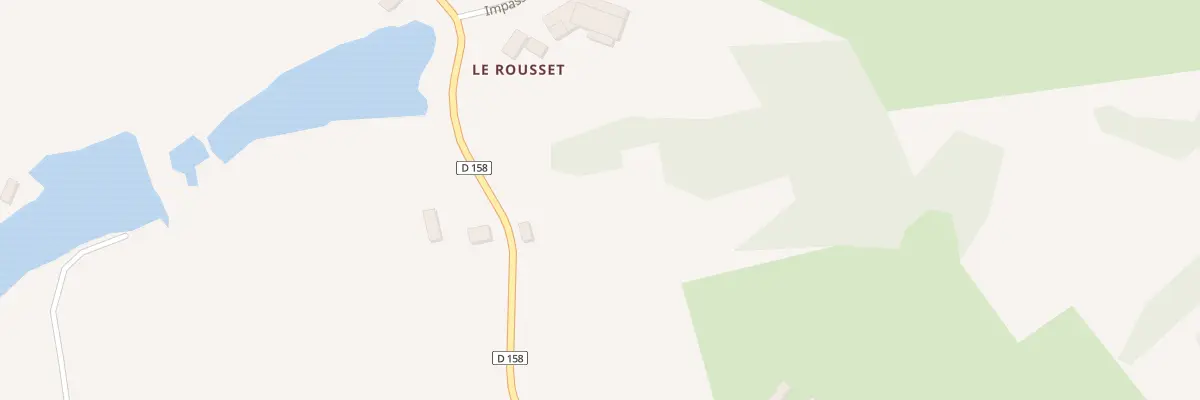 Plan du 5117 Le Rousset à Beaune-d’Allier
