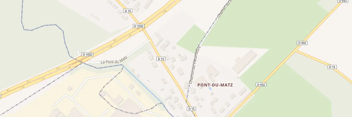 Plan du 4B Rue du Pont du Matz à Machemont