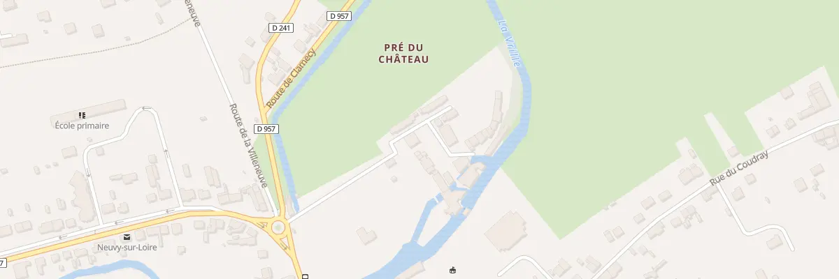 Plan du 1A Rue Jean Jaurès à Neuvy-sur-Loire