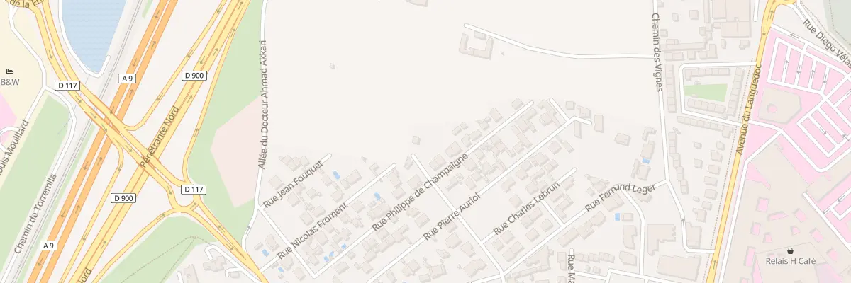 Plan du 40 Rue Millet à Perpignan