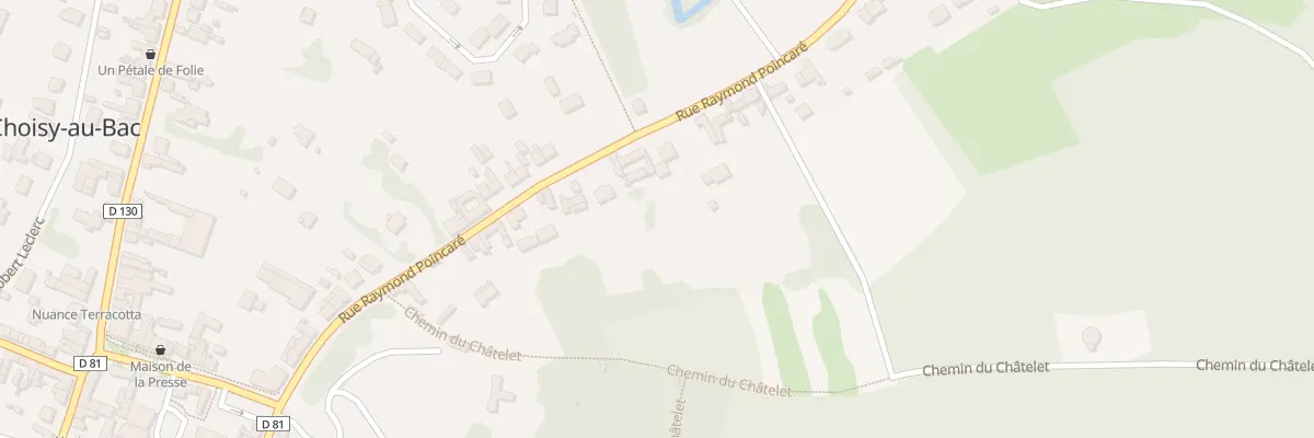 Plan du 318 Rue Raymond Poincaré à Choisy-au-Bac