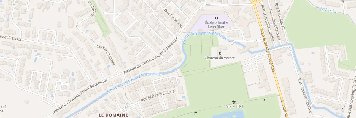 Plan du 11 Rue Edmund Brazès à Perpignan
