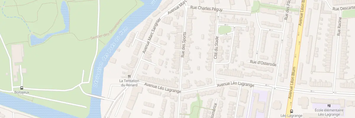 Plan du 27 Rue des Sports à Armentières
