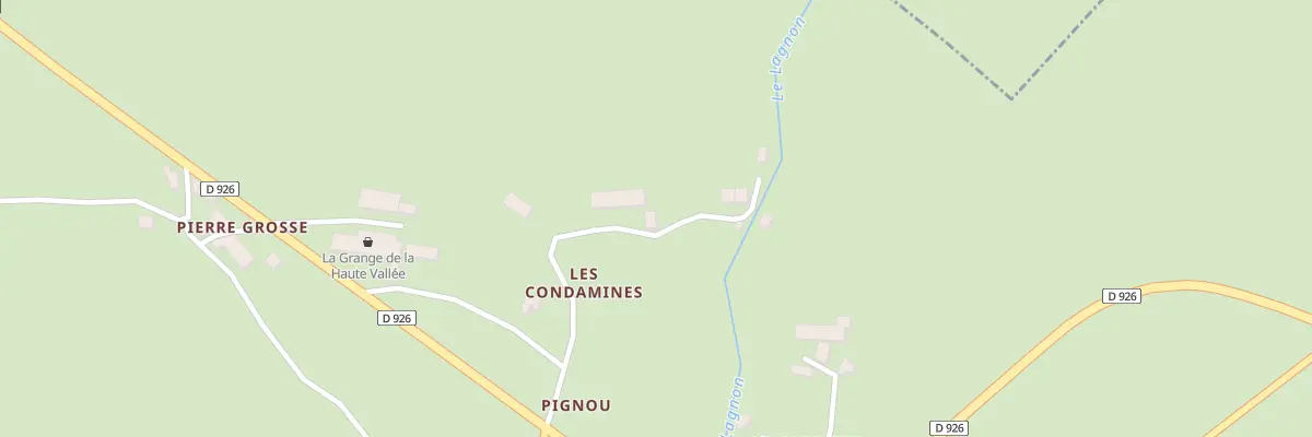 Plan du 6017 Pignou à Albepierre-Bredons