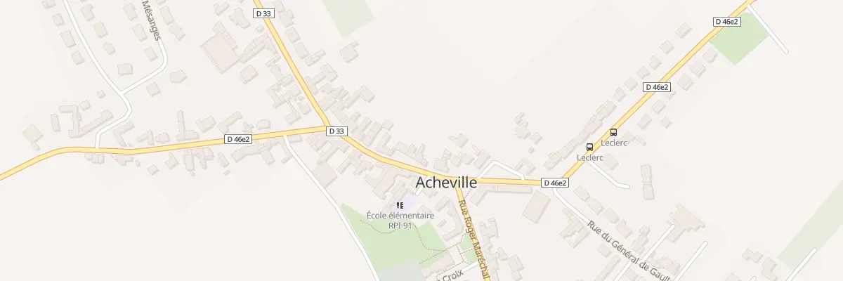 Plan du 6 Rue Jean Lennes à Acheville