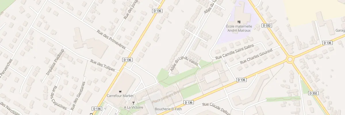 Plan du 56 All des Lys du Valois à Crépy-en-Valois