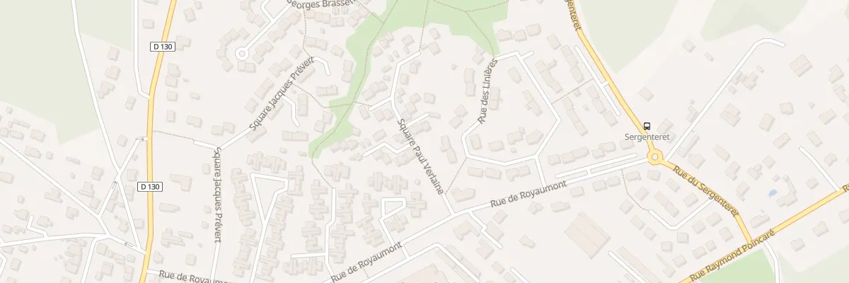 Plan du 1 Sq Paul Verlaine à Choisy-au-Bac