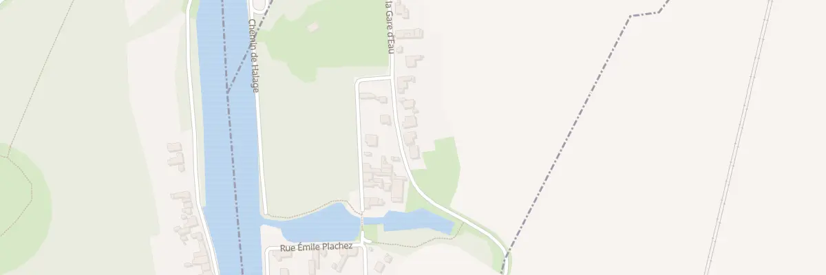 Plan du 33 Che des Allemands à Pont-à-Vendin
