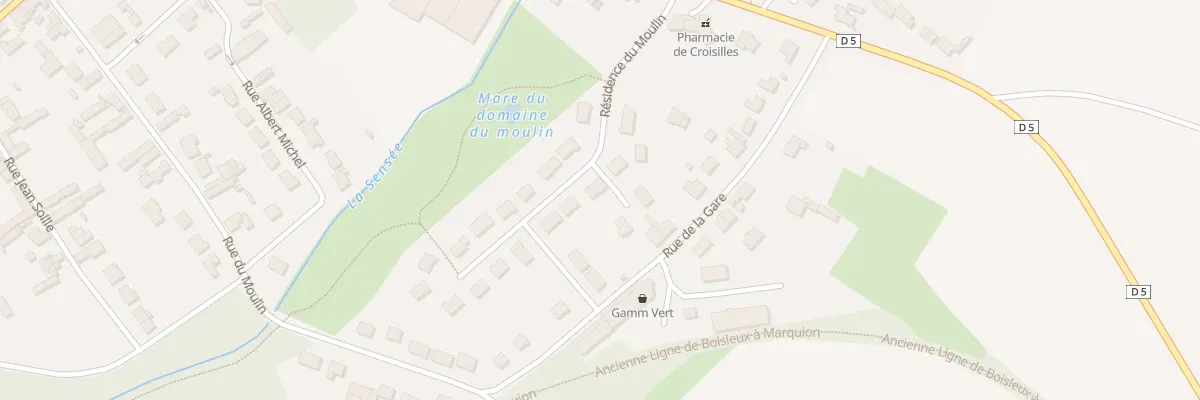 Plan du 11 Vc Res Domaine du Moulin à Croisilles