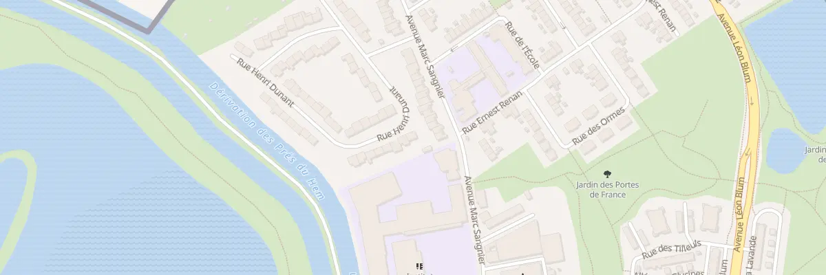 Plan du 60 Rue Henri Dunant à Armentières