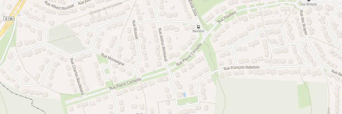 Plan du 10 Rue Corneille à Crépy-en-Valois