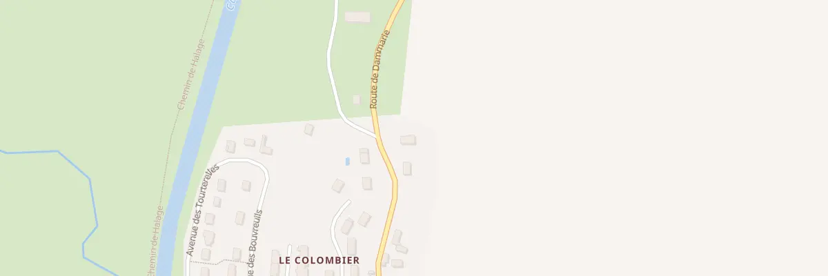 Plan du 32 Rue des Vignes à Rogny-les-Sept-Écluses