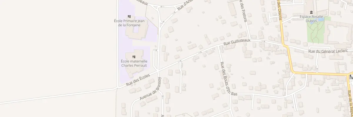 Plan du 44B Rue Guilloteaux à Mormant