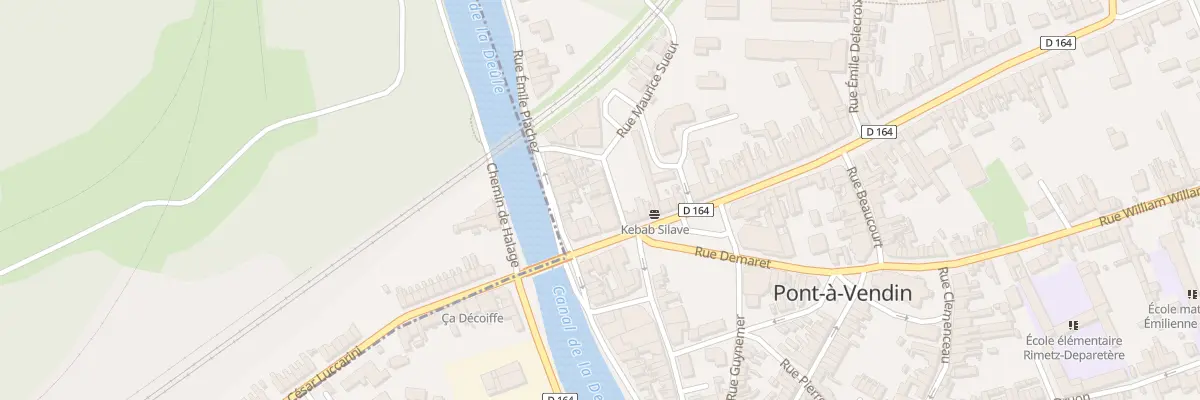 Plan du 2 Rue Sueur à Pont-à-Vendin