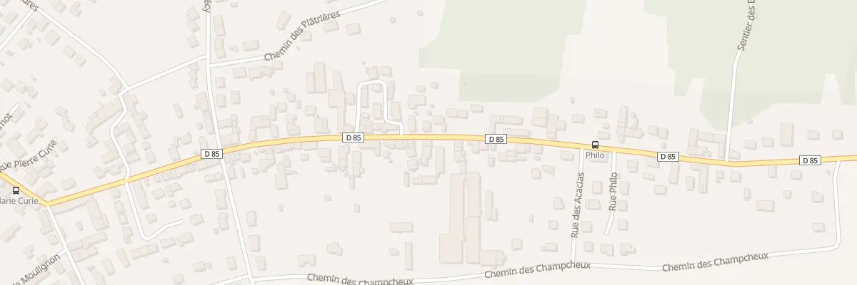 Plan du 72F Rue de Coulommes à Quincy-Voisins