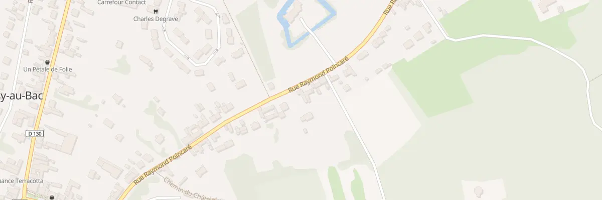 Plan du 372 Rue Raymond Poincaré à Choisy-au-Bac