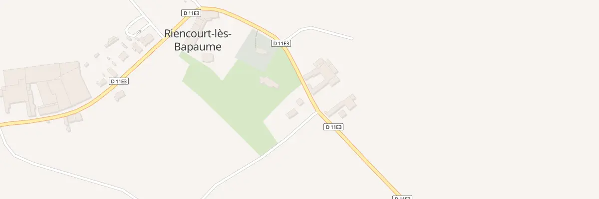 Plan du 3 Rue Principale à Riencourt-lès-Bapaume