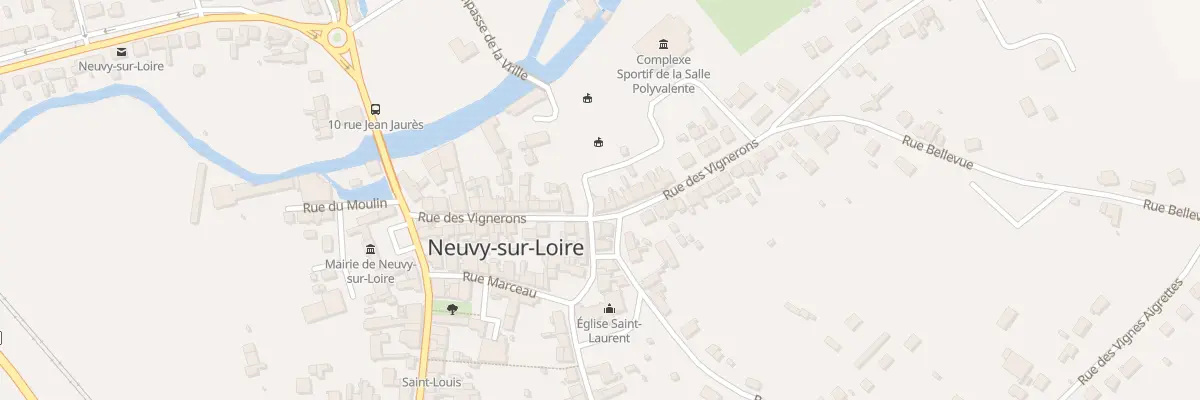 Plan du 27 Rue des Vignerons à Neuvy-sur-Loire