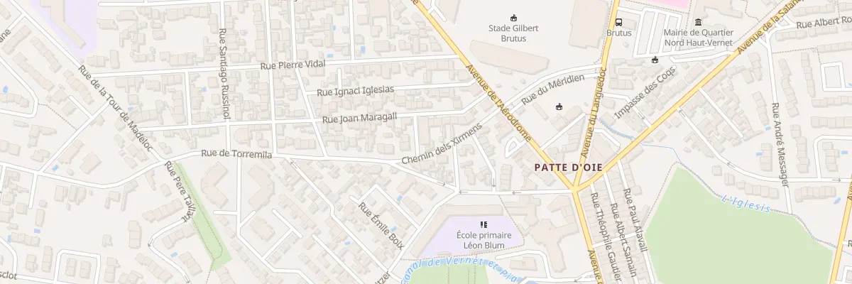 Plan du 12B Rue des Xirmens à Perpignan