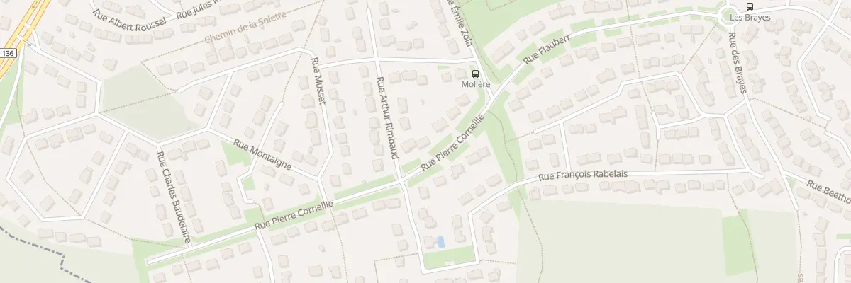 Plan du 8 Rue Corneille à Crépy-en-Valois