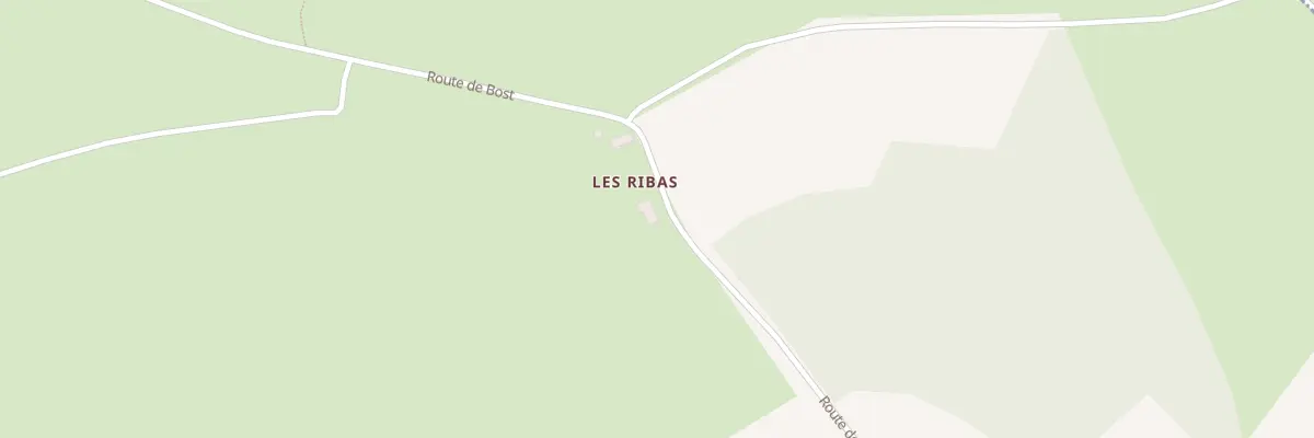 Plan du 5014 Les Ribas à Saint-Bonnet-de-Four