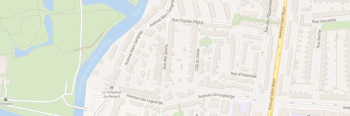 Plan du 34 Rue des Sports à Armentières