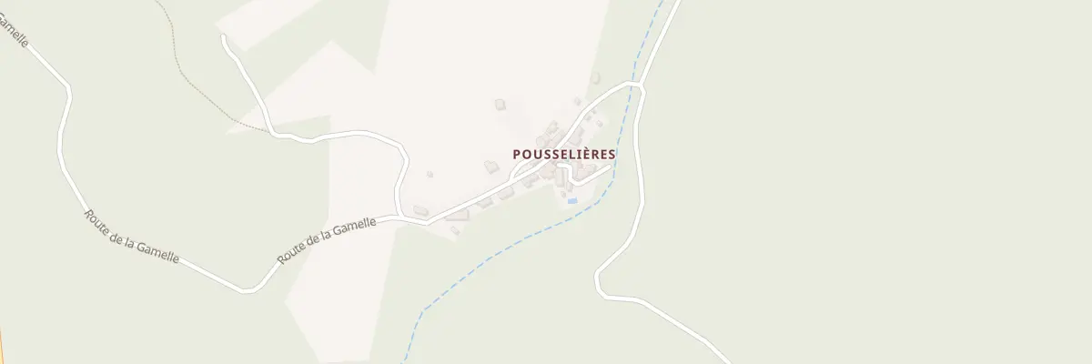 Plan du 5051 Hameau de Pousselieres à Ferrières-Poussarou