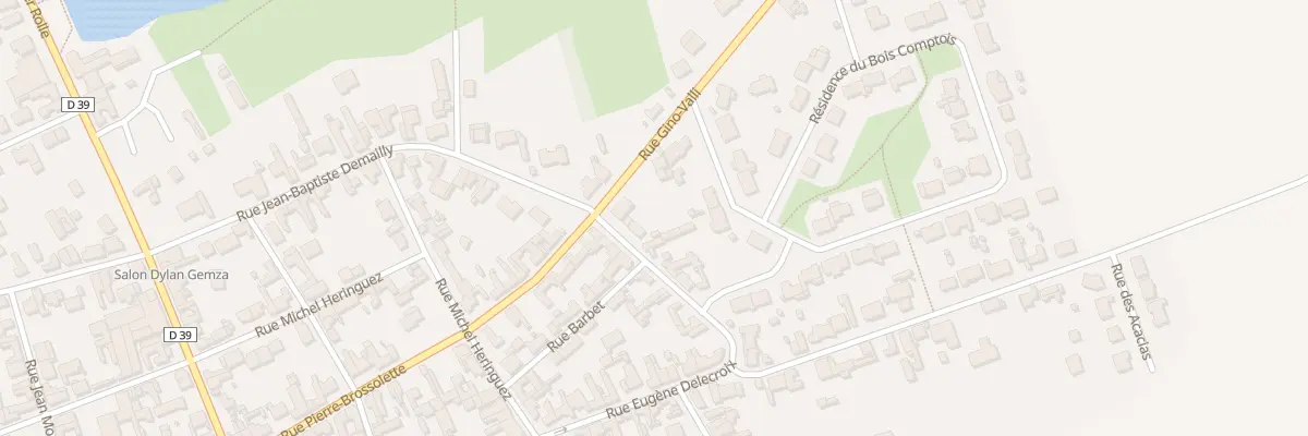 Plan du 2 Rue Eugéne Delecroix à Annay