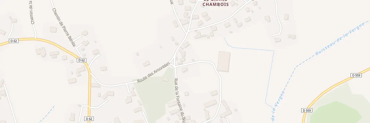 Plan du 30 Rue de la Fontaine du Bois à Mazaye