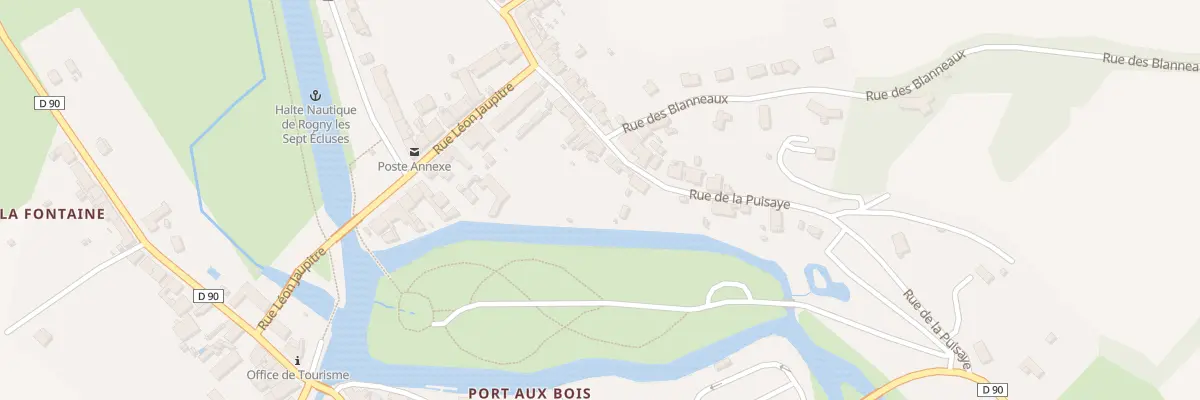 Plan du 26 Rue de la Puisaye à Rogny-les-Sept-Écluses