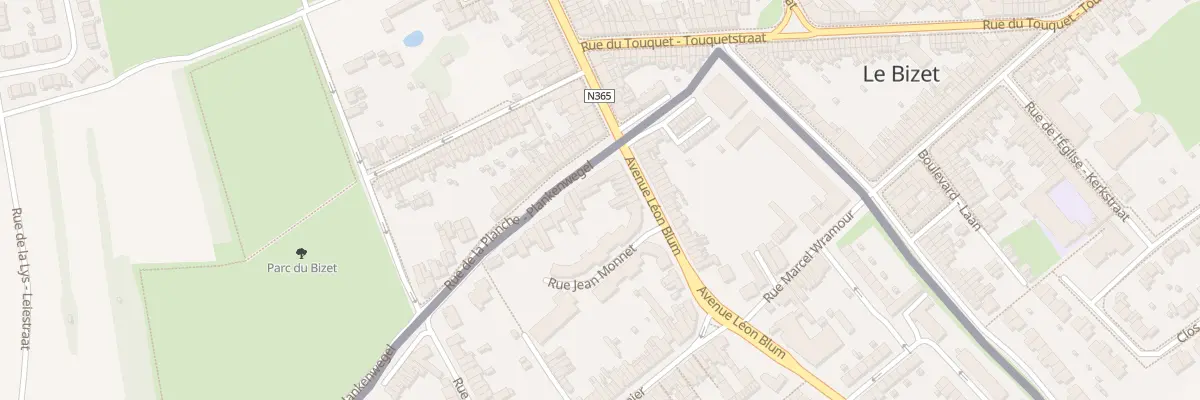 Plan du 1535 Av Leon Blum à Armentières