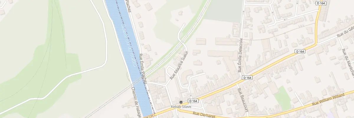 Plan du 18 Rue Sueur à Pont-à-Vendin