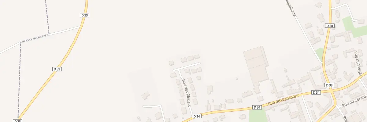 Plan du 4 Rue des Myosotis à Guémappe