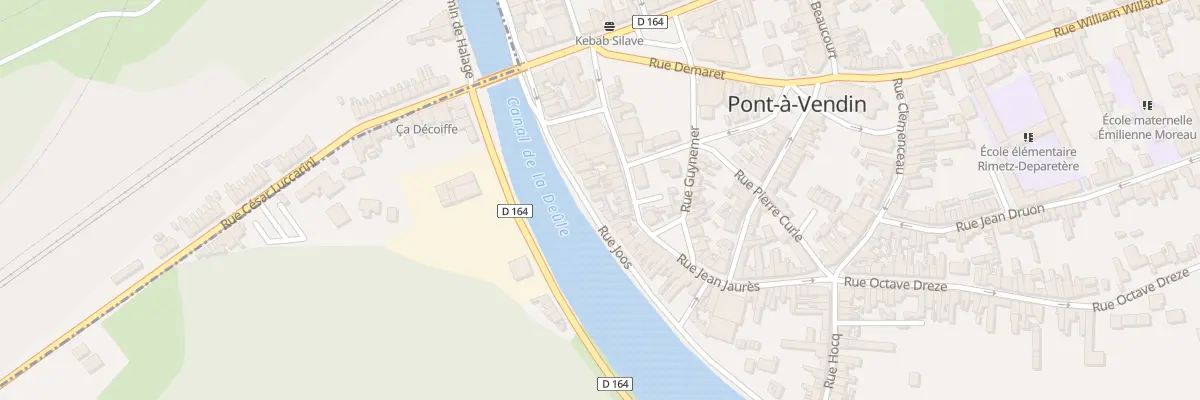 Plan du 18 Rue Joos à Pont-à-Vendin