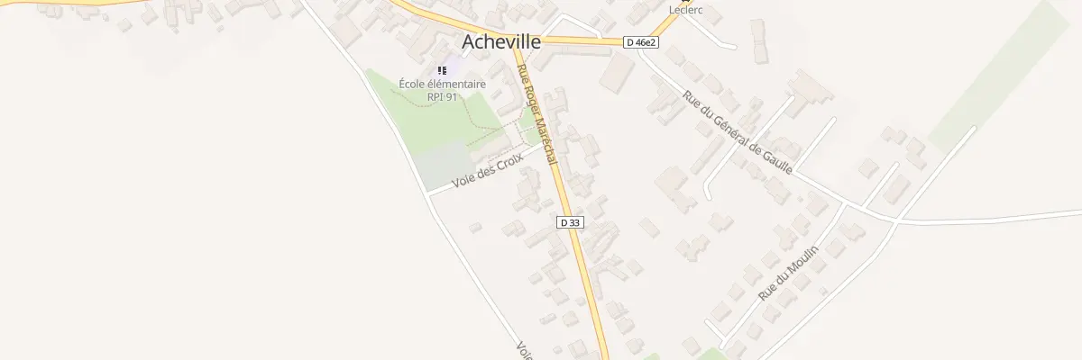 Plan du 6 Rue Roger Marechal à Acheville