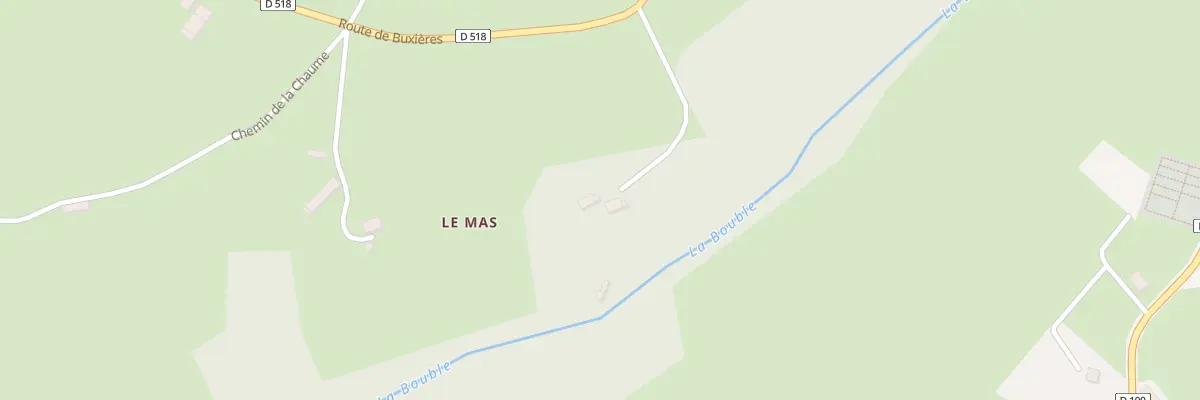 Plan du 5121 Le Mas à Durmignat