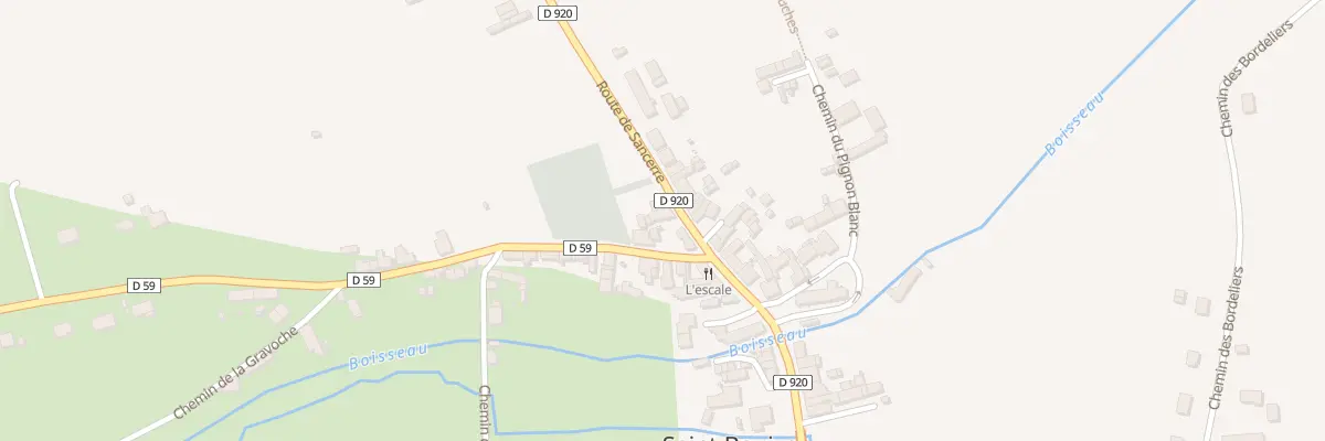 Plan du 17B Rte de Sancerre à Saint-Bouize