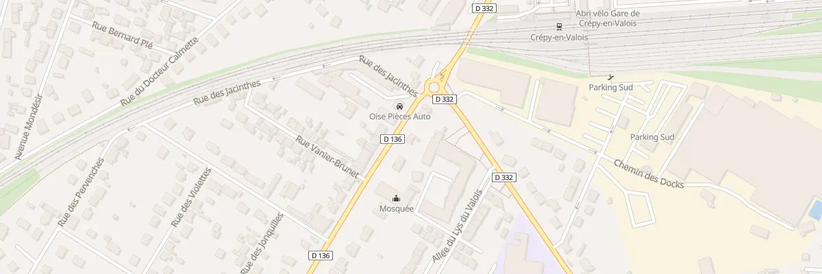 Plan du 3 Av Levallois Perret à Crépy-en-Valois