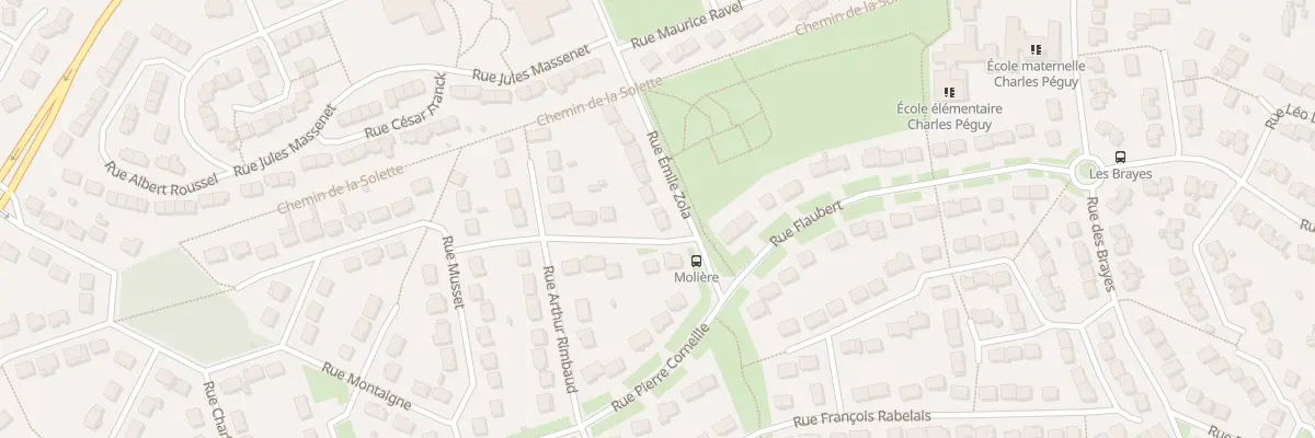 Plan du 12 Rue Emile Zola à Crépy-en-Valois