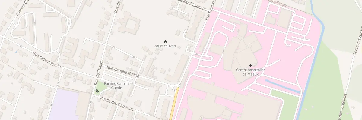 Plan du 7 Rue Saint Fiacre à Meaux