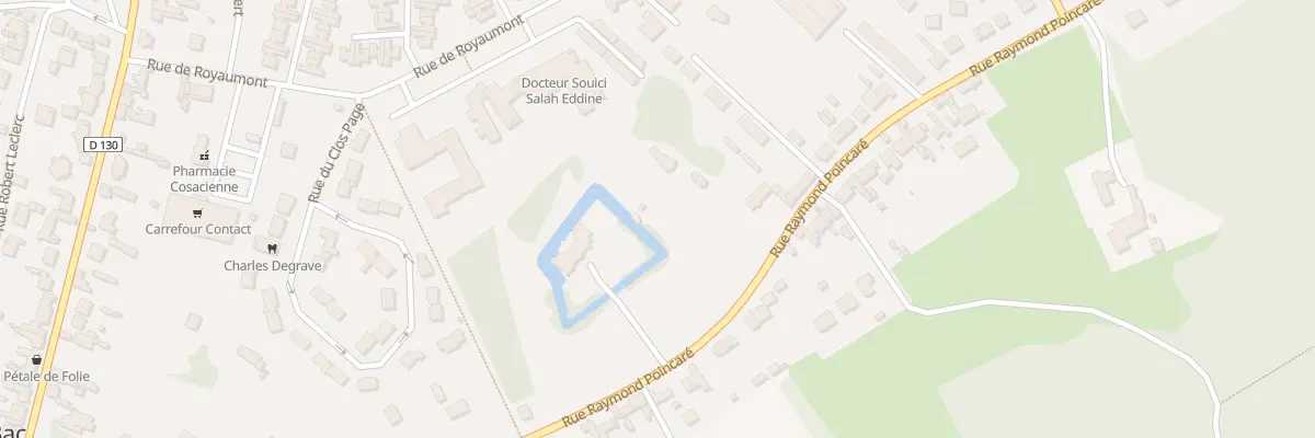 Plan du 507 Rue Raymond Poincaré à Choisy-au-Bac