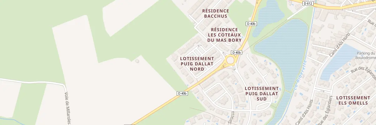 Plan du 2 Rue du Ponant à Bages