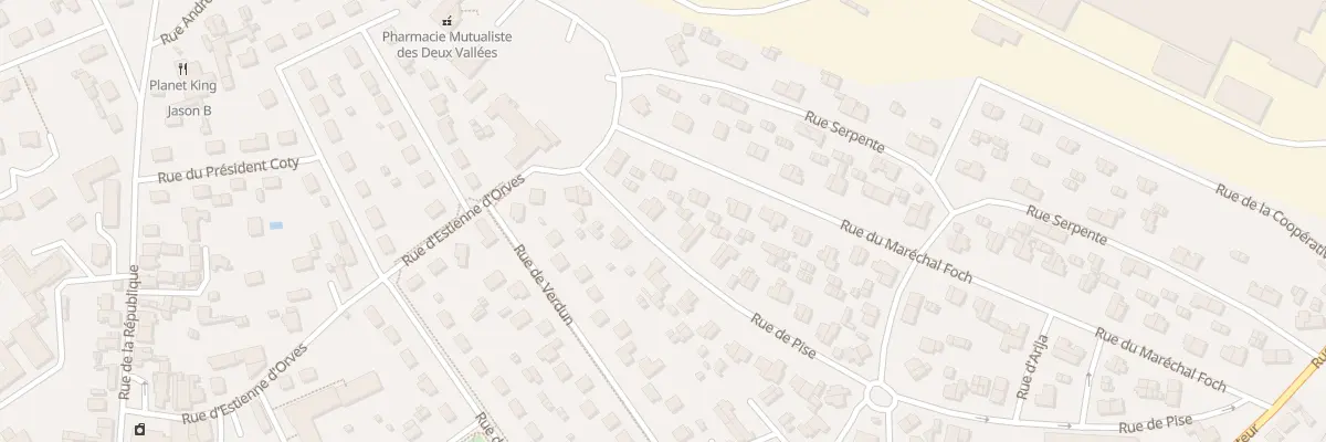 Plan du 40 Rue de Pise à Thourotte