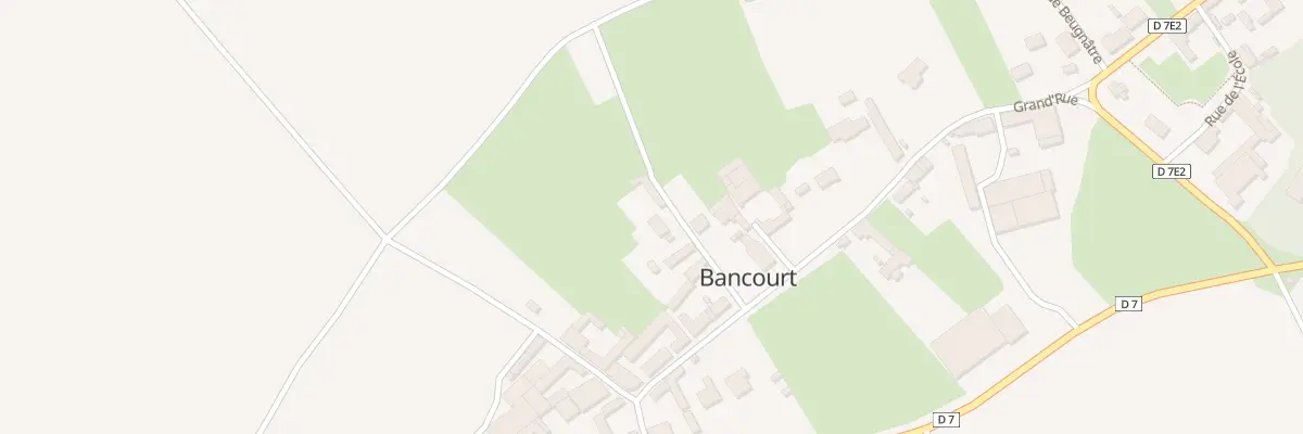 Plan du 4 Rue Voie des Pretres à Bancourt